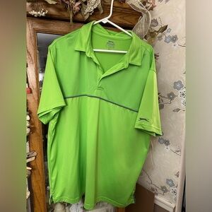 Slazenger Golf Polo Shirt XXL Vibrant Green‎ Men's XXL
